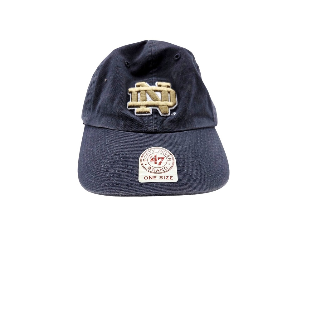 '47 Men's Notre Dame Fighting Irish Navy Adjustable Hat - One‎ Size